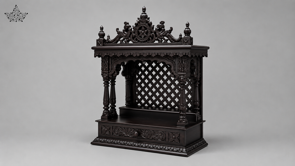 Black Crown Pooja Mandir