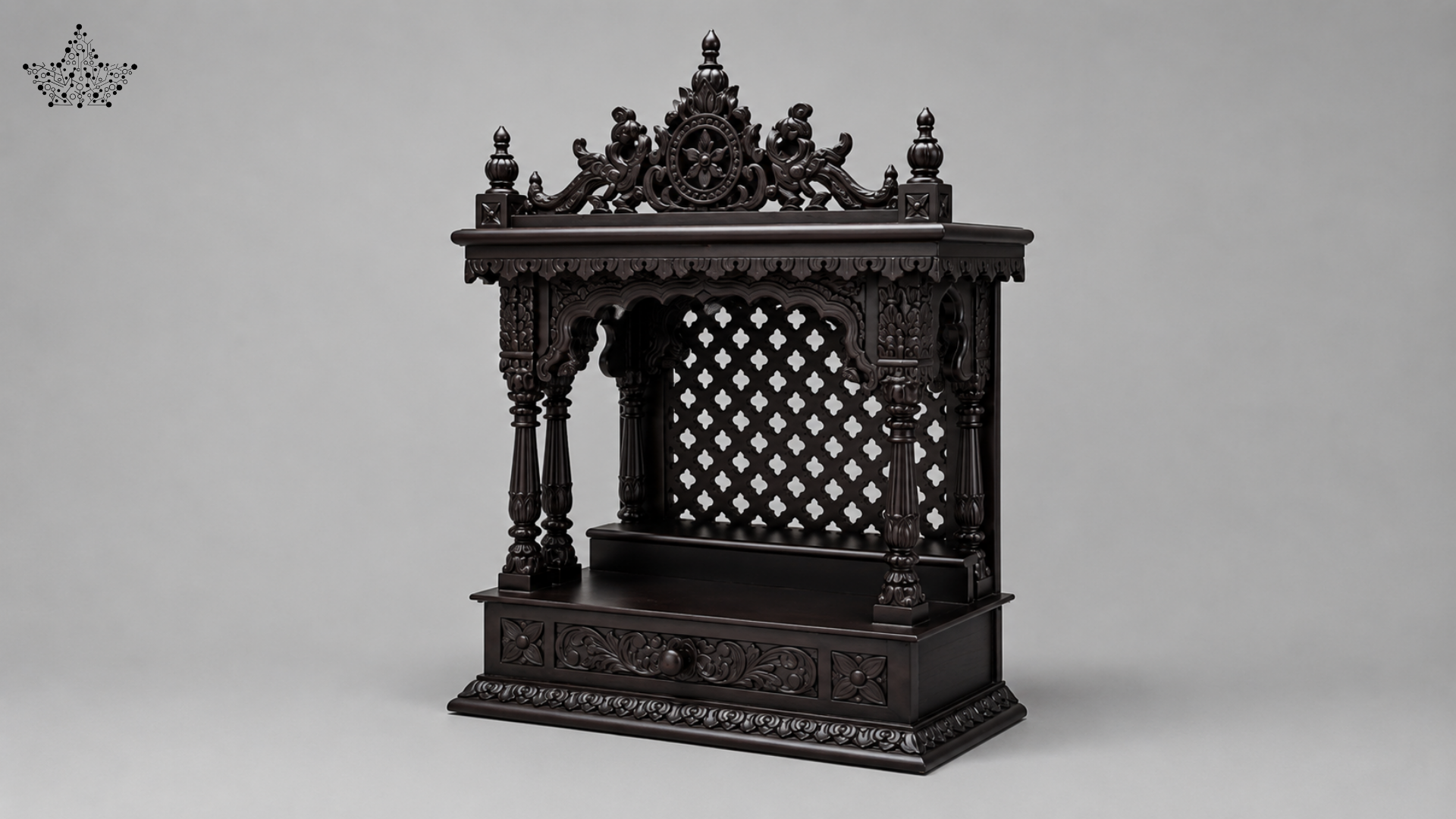 Black Crown Pooja Mandir
