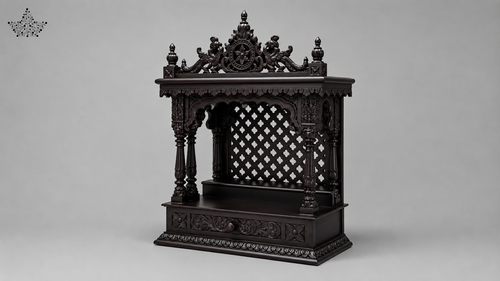 Black Crown Pooja Mandir