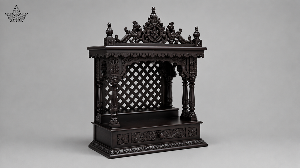 Black Crown Pooja Mandir
