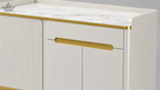 Ivory Gold Cabinet