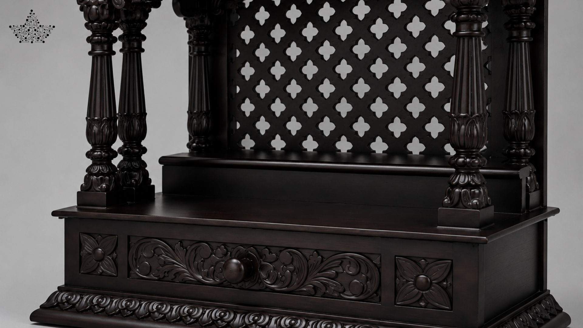 Black Crown Pooja Mandir