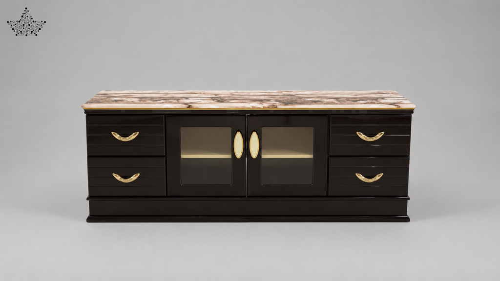 Darkwood Luxe Tv Unit