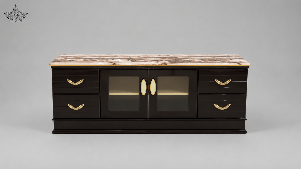 Darkwood Luxe Tv Unit