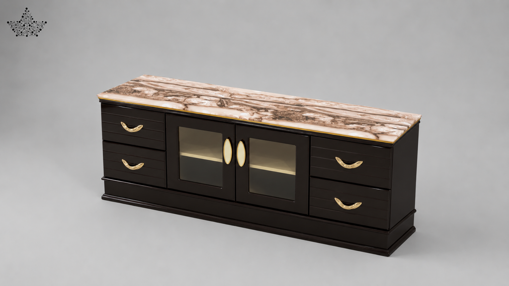 Darkwood Luxe Tv Unit