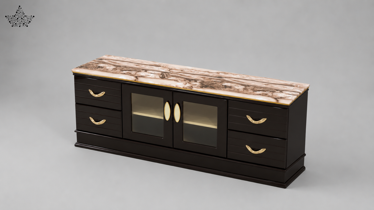 Darkwood Luxe Tv Unit