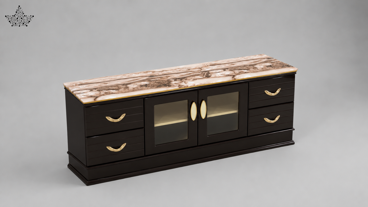 Darkwood Luxe Tv Unit
