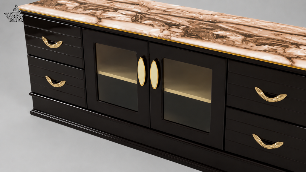 Darkwood Luxe Tv Unit