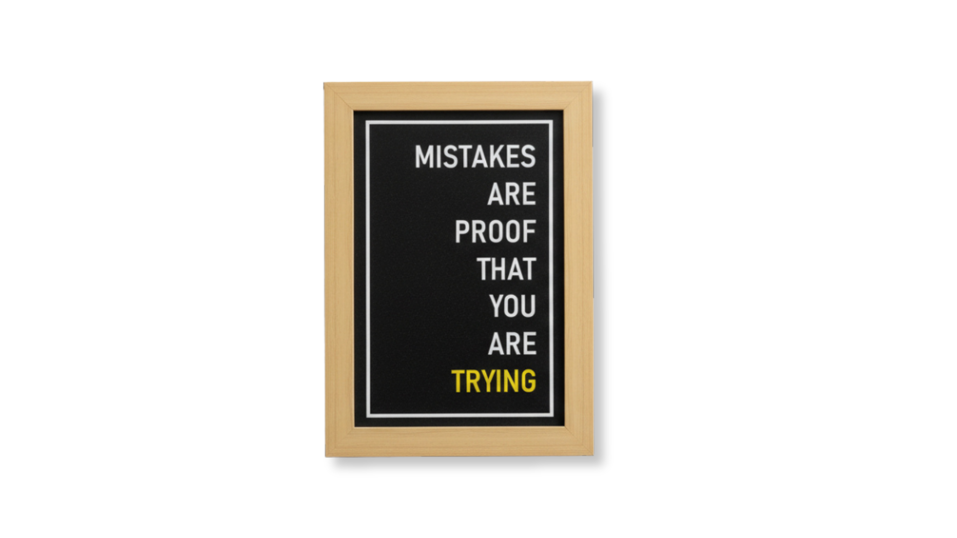 Motivational Framed Wall Art