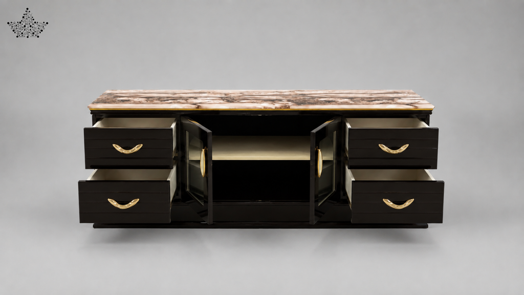 Darkwood Luxe Tv Unit