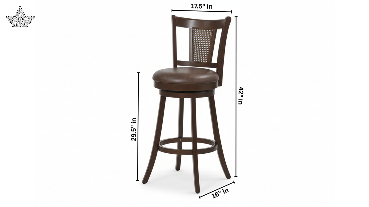 Manor Cane Bar Stool