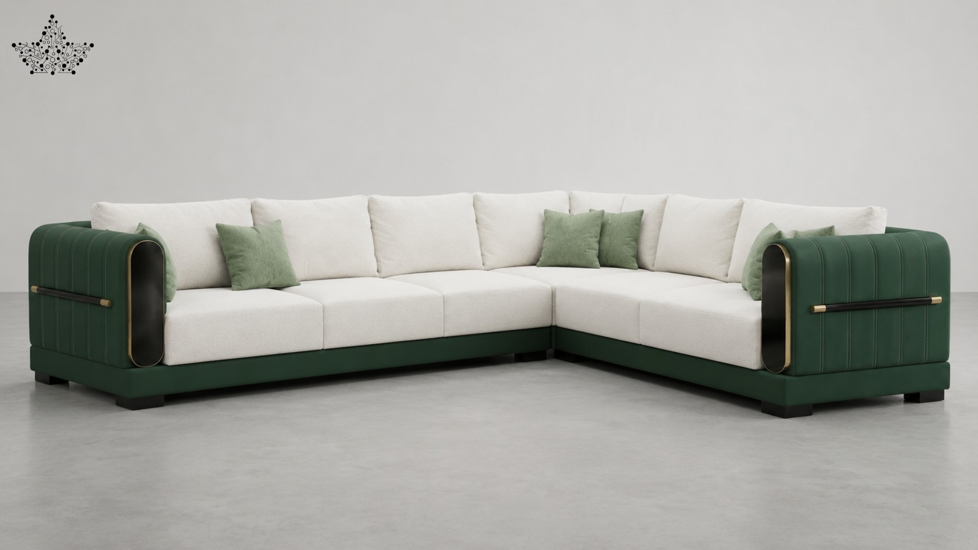 Green Lam Sofa