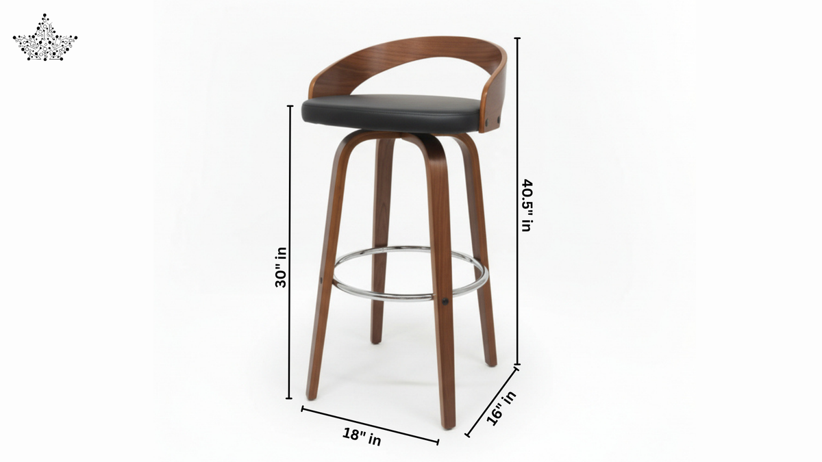 Arco Swivel Bar Stool