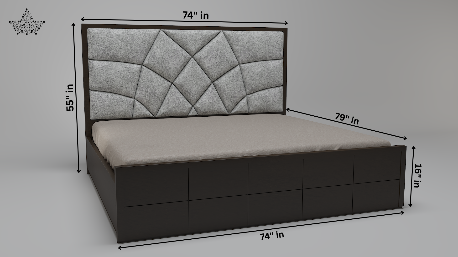 Lotus Bed | Ardas Interior