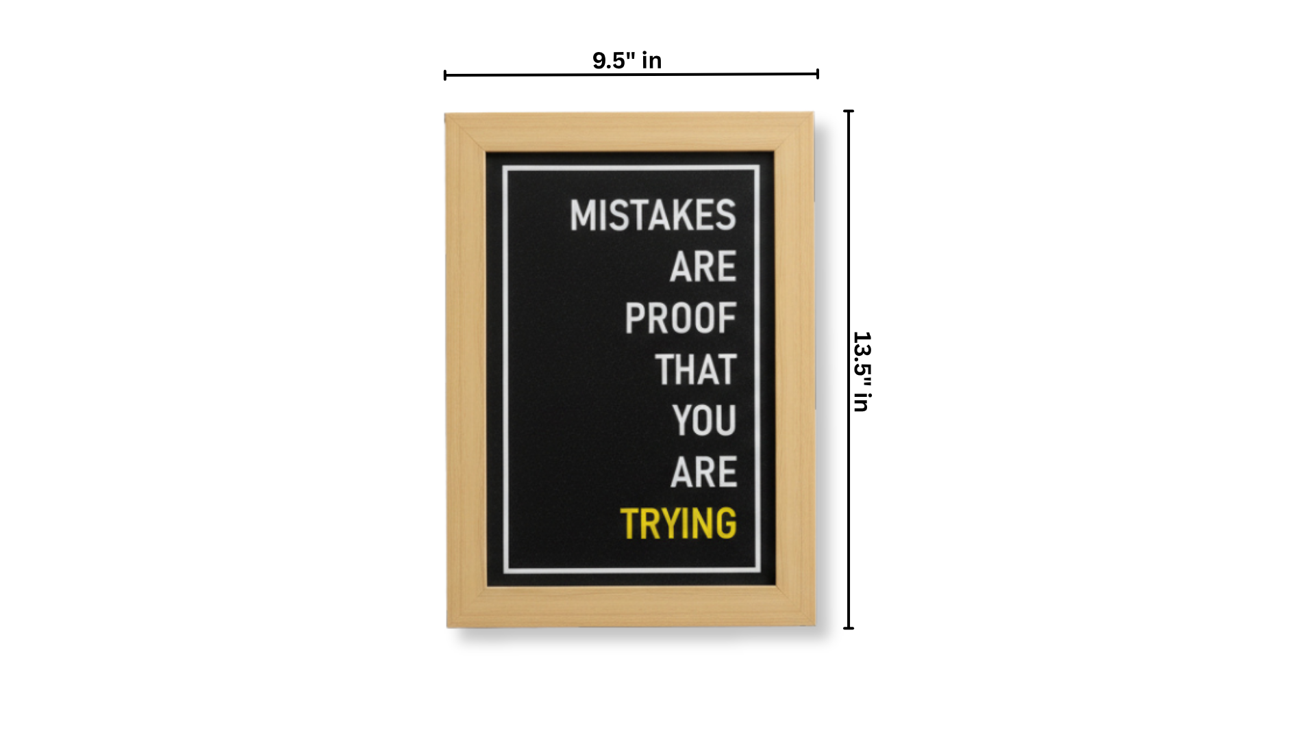 Motivational Framed Wall Art