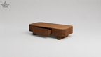 Curved Walnet Centre Table