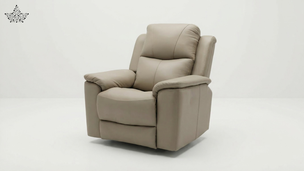 Motorise Soft Leather Recliner