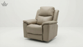 Motorise Soft Leather Recliner