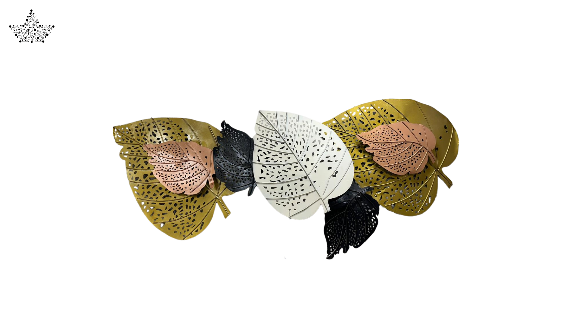 Luxe Leaf Wall Sculpture