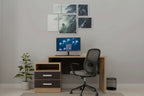 Augustine Dual Tone Study Table