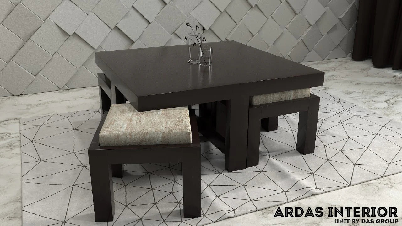 Wooden Square Center Table