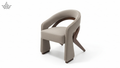 Arc Open Back Arm Chair
