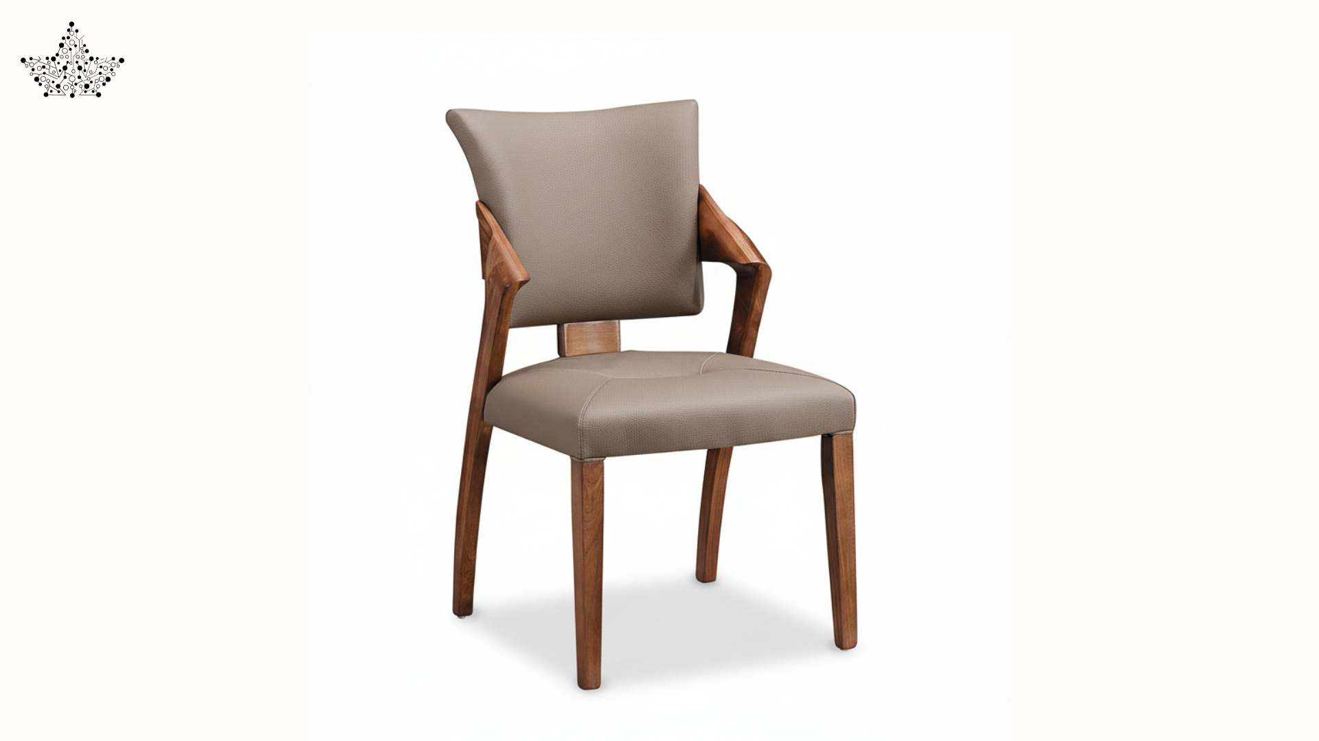 Nordic Walnut Dining Chair