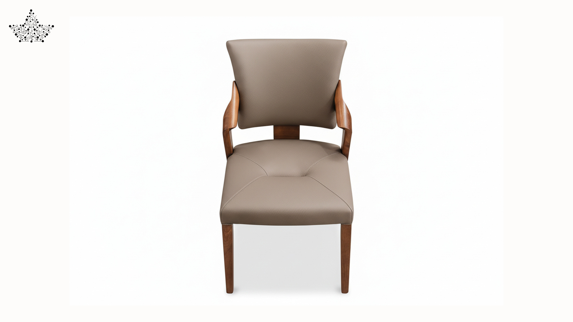 Nordic Walnut Dining Chair