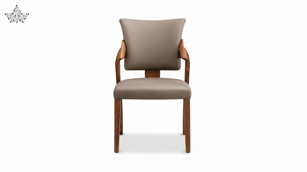 Nordic Walnut Dining Chair