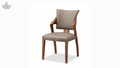 Nordic Walnut Dining Chair