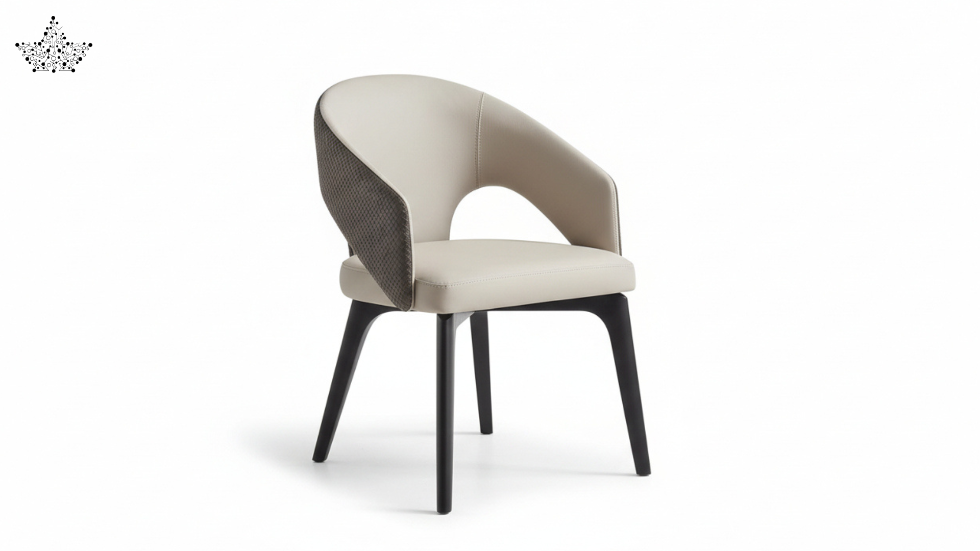 Luna Curved Dining Chair