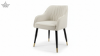 Diamond Tufted Cafe Armchair