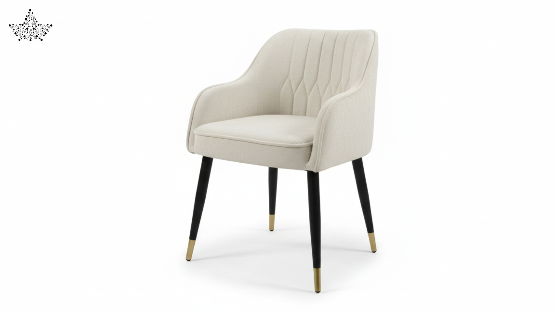 Diamond Tufted Cafe Armchair