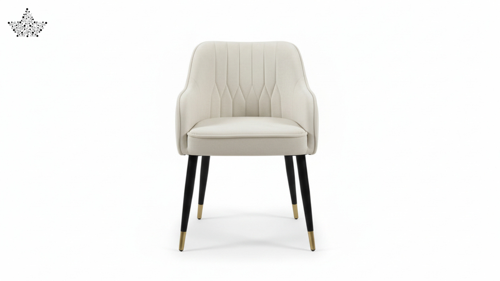 Diamond Tufted Cafe Armchair