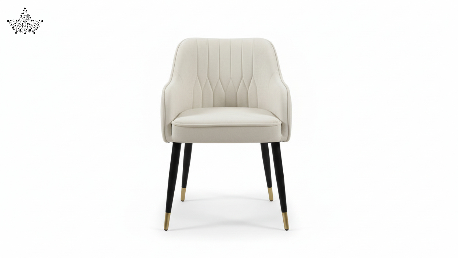 Diamond Tufted Cafe Armchair