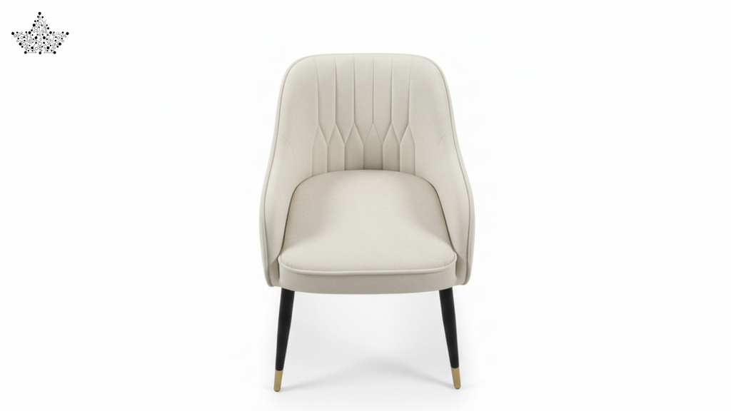 Diamond Tufted Cafe Armchair