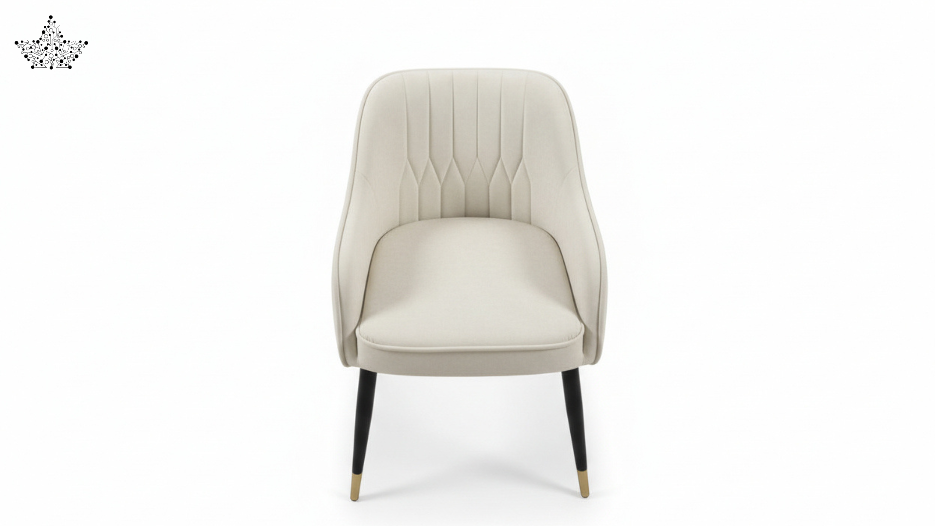 Diamond Tufted Cafe Armchair