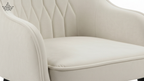Diamond Tufted Cafe Armchair