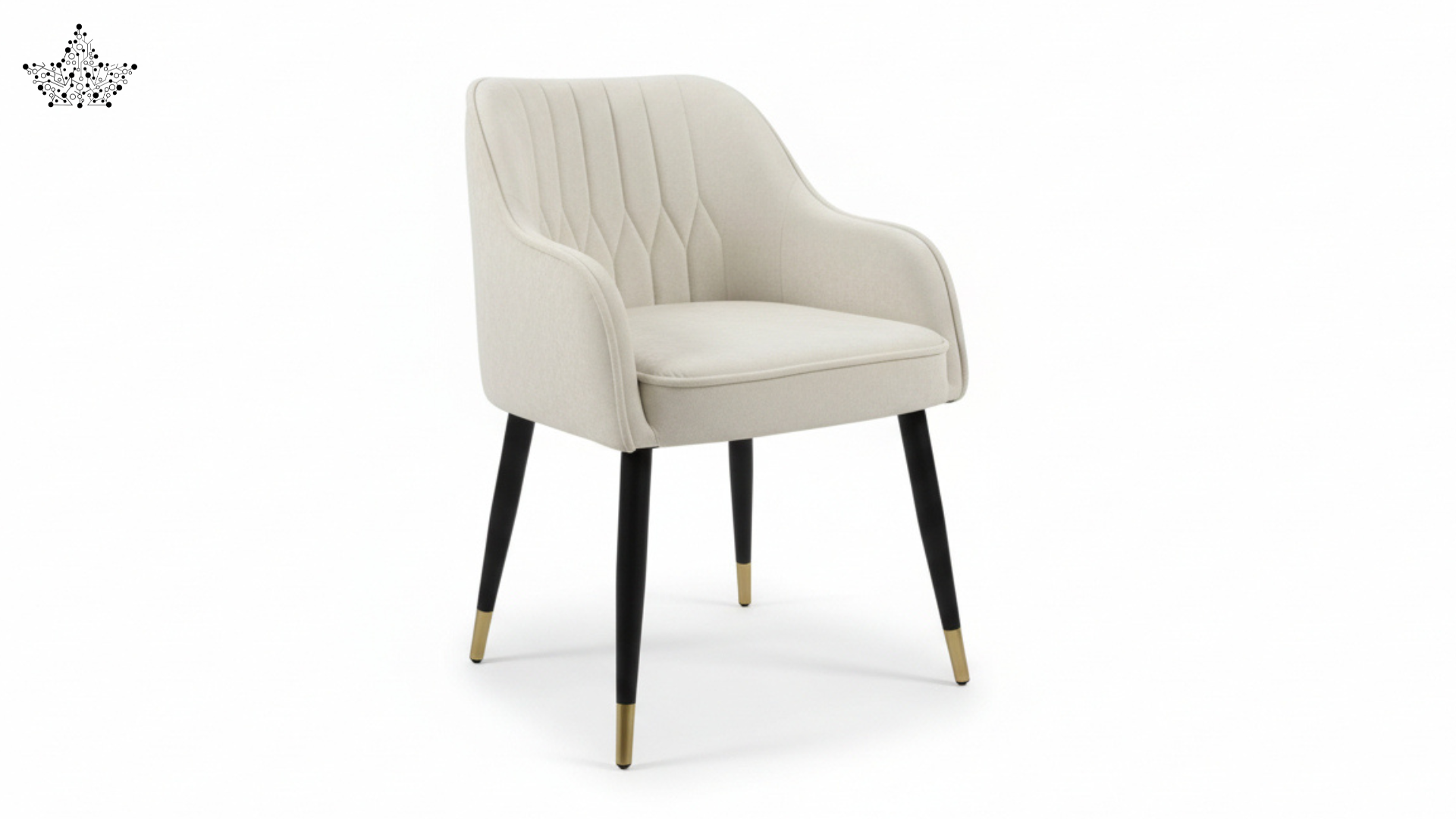 Diamond Tufted Cafe Armchair