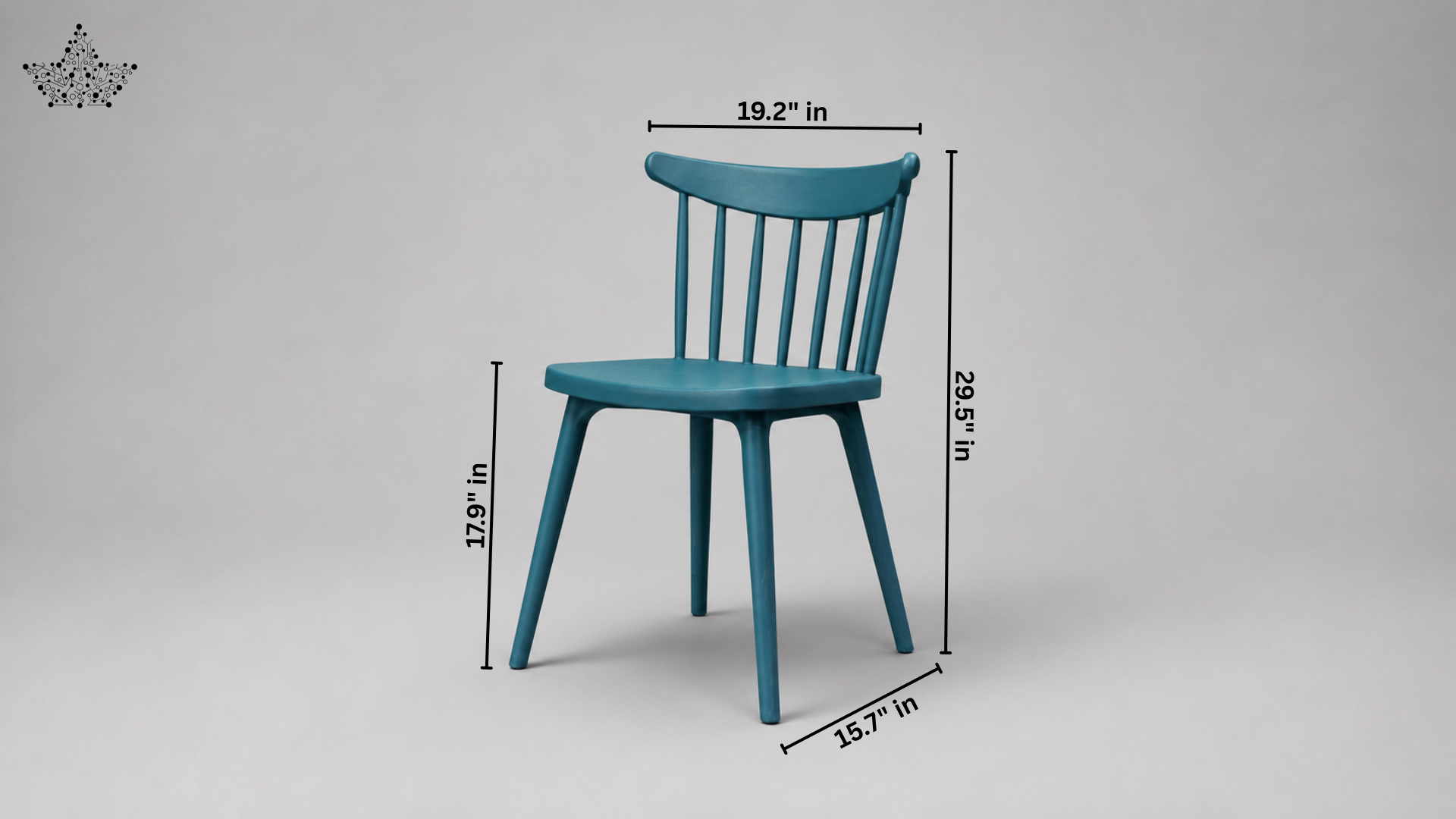 Azure Teal Chair