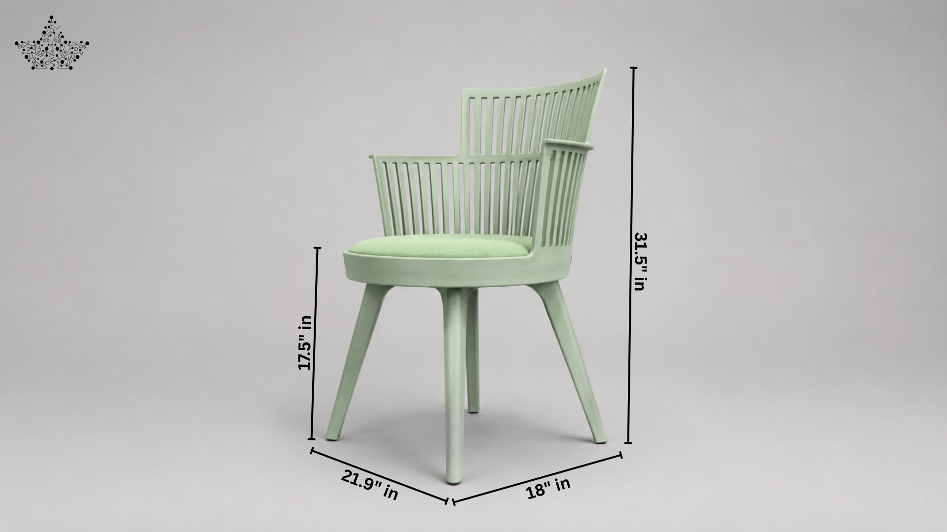 Mint Aura Chair