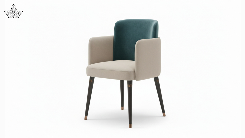 Riviera Chair with Rattan Back