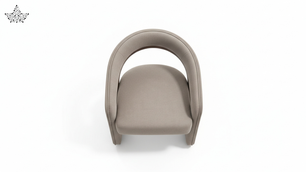 Arc Open Back Arm Chair