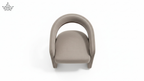 Arc Open Back Arm Chair