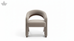 Arc Open Back Arm Chair
