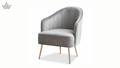 Scallop Accent Chair
