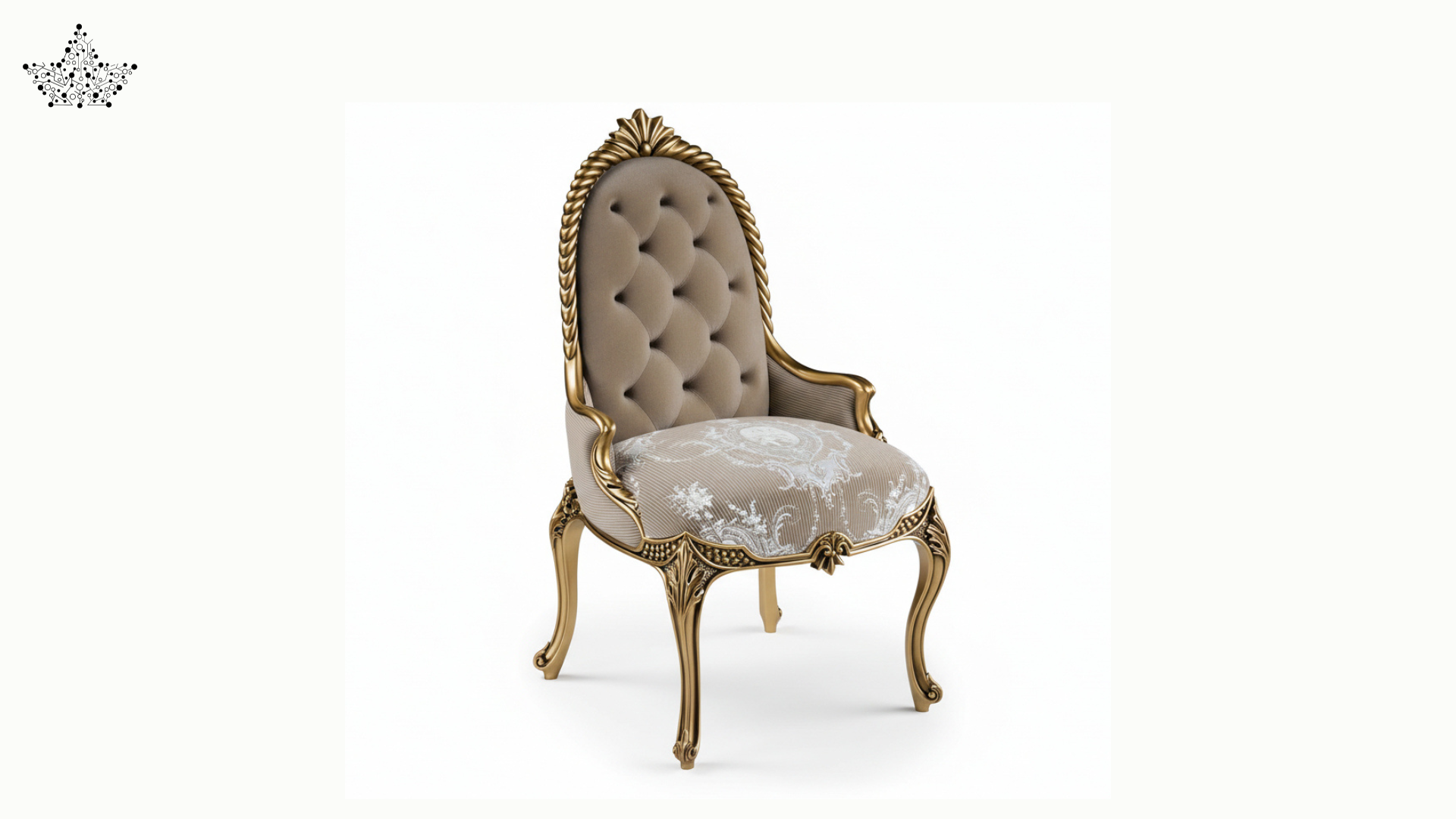 Baroque Throne Armchair
