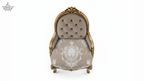 Baroque Throne Armchair