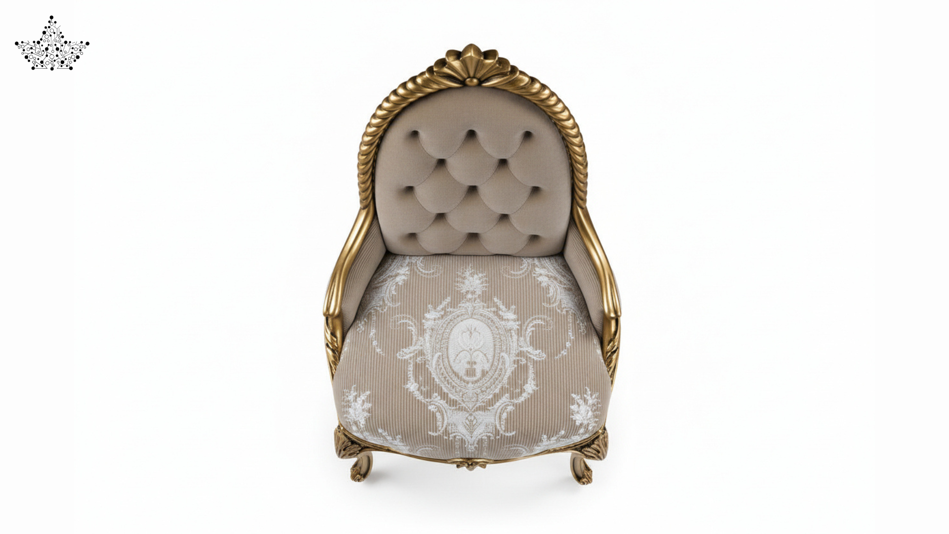 Baroque Throne Armchair