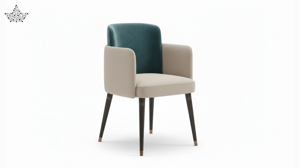 Riviera Chair with Rattan Back
